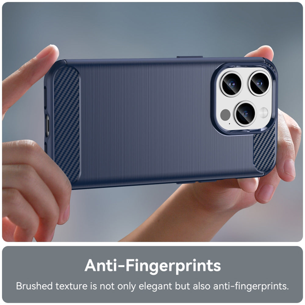 Techsuit - Carbon Silicone - iPhone 16e / iPhone 17e - Black