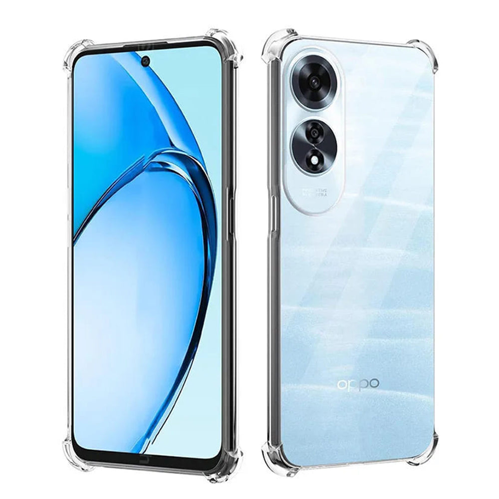 Techsuit - Shockproof Clear Silicone - Oppo A60 4G - Clear