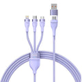 Baseus - Data Cable Flash Series 2 (CASS030105) - Fast Charge, USB Adapter, Type-C, Lightning, Micro-USB, 100W, 1.2 m - 
