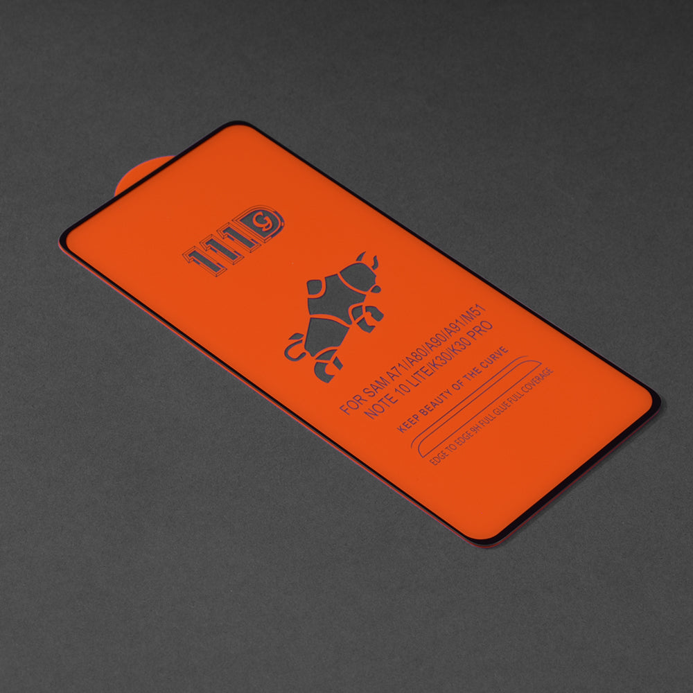 Techsuit - 111D Full Cover / Full Glue Glass - Xiaomi Redmi Note 9S / Note 9 Pro / Note 9 Pro Max - Black