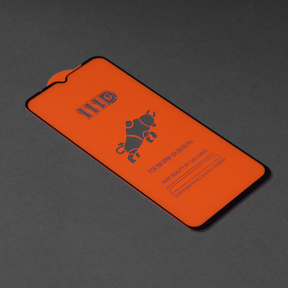Techsuit - 111D Full Cover / Full Glue Glass - Xiaomi Redmi 9/9A/9AT/9C/9C NFC/10A/A1/A1+/A2/A2+ - Black