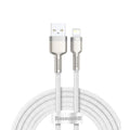 Cablu Baseus Cafule (CALJK-B02), USB-Lightning, 2.4A, 2m, Alb
