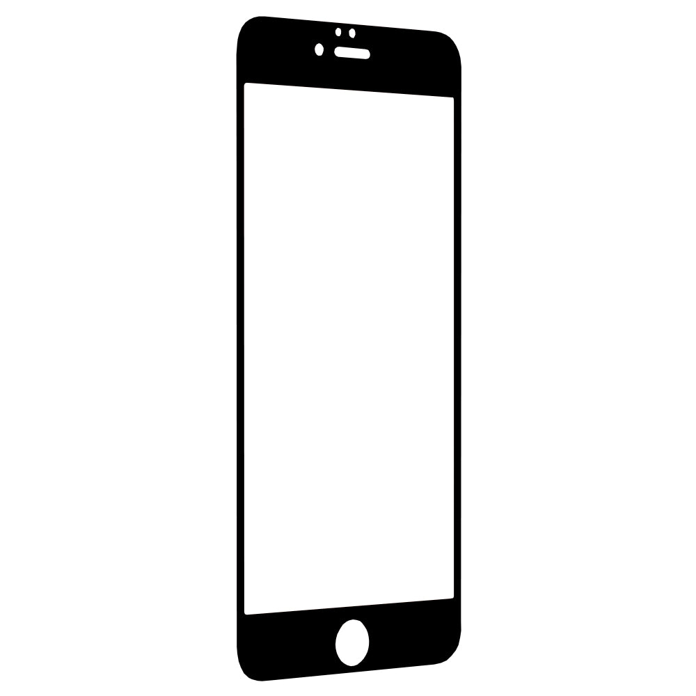 Techsuit - 111D Full Cover / Full Glue Glass - iPhone 6 Plus / iPhone 6s Plus - Black