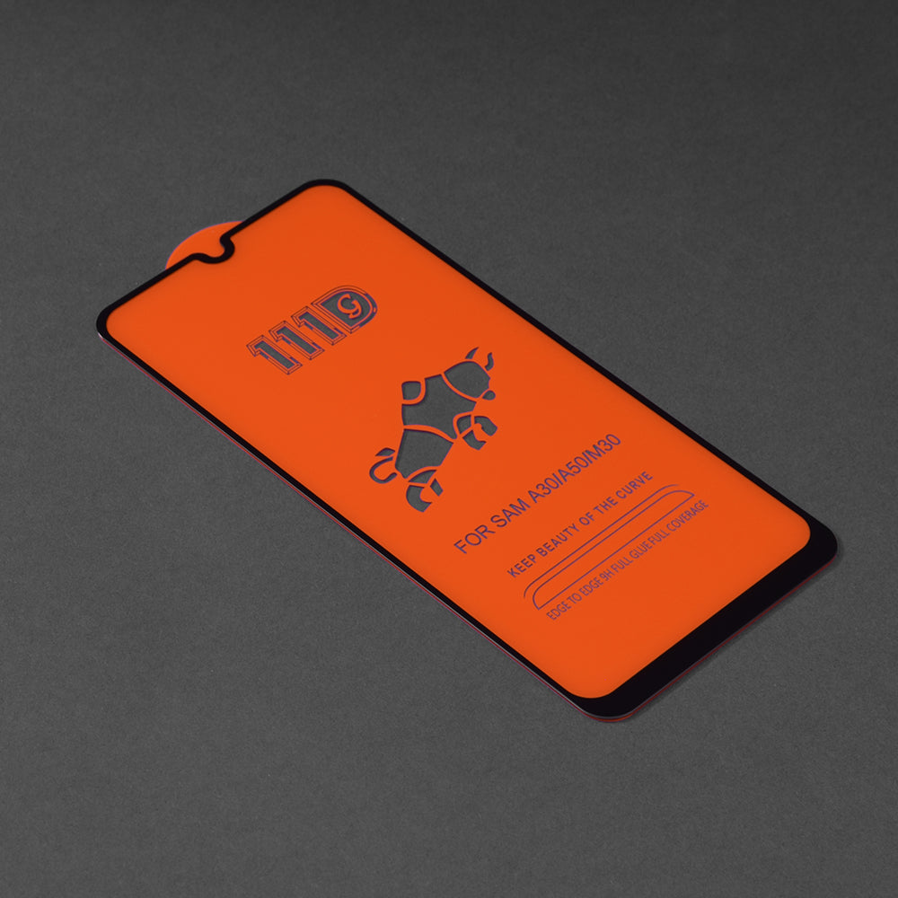 Techsuit - 111D Full Cover / Full Glue Glass - Samsung Galaxy A20 / A30 / A30s / A50 / A50s / M21 / M30 / M30s / M31 - B