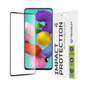 Techsuit - 111D Full Cover / Full Glue Glass - Samsung Galaxy A51 4G / A51 5G - Black