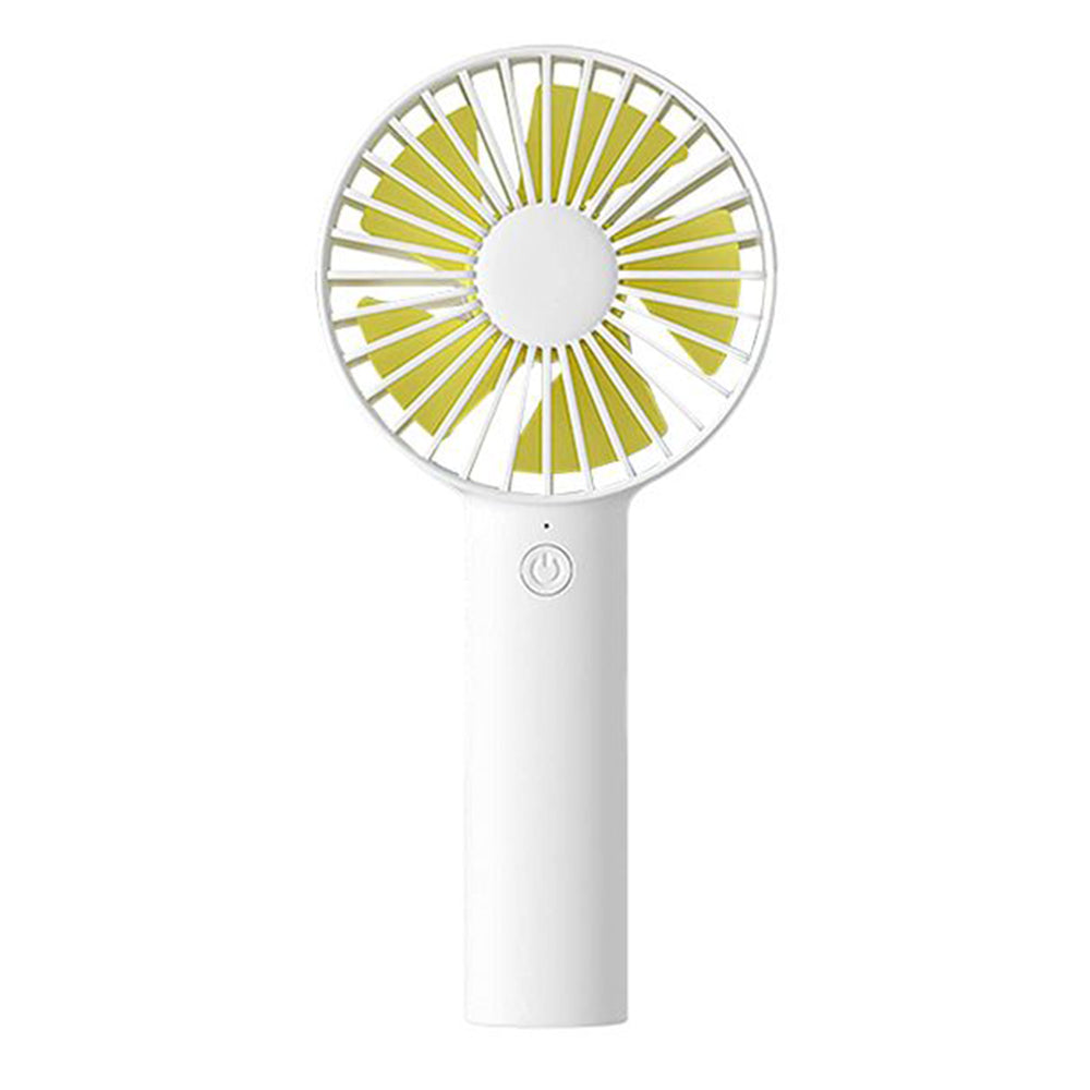 JisuLife - Premium Handheld Fan Life1 Plus (FA21) - Portable, Type-C, 3 Speeds, 2000mAh - White