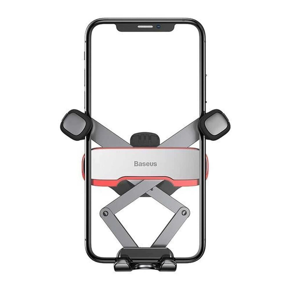 Baseus - Car Holder Mr Hui Gravity Series (SUYL-HU0S) - for Air Vent - Silver
