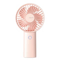 JisuLife - Premium Mini Hand Fan Life3 (F2B) - Portable, Ultra-Silent, Type-C, 3 Speeds, 4000mAh - Pink