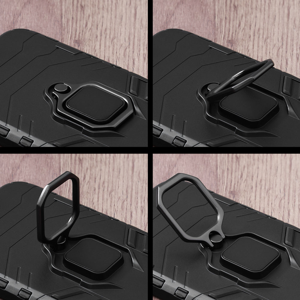 Techsuit - Silicone Shield - Oppo Reno11 F - Black