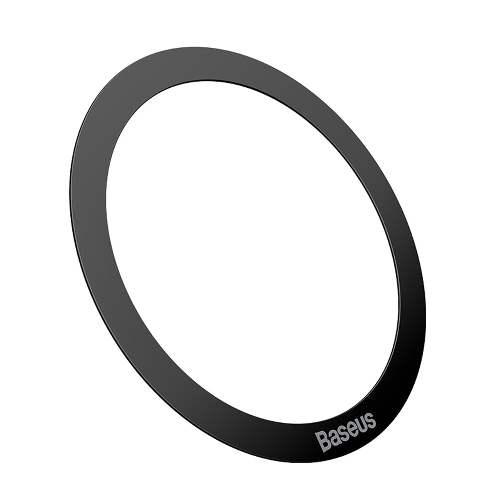 Baseus - (2 pack) Metal Ring Magnetic Series (PCCH000001) - Universal Phone Ring for Samsung, iPhone - Black