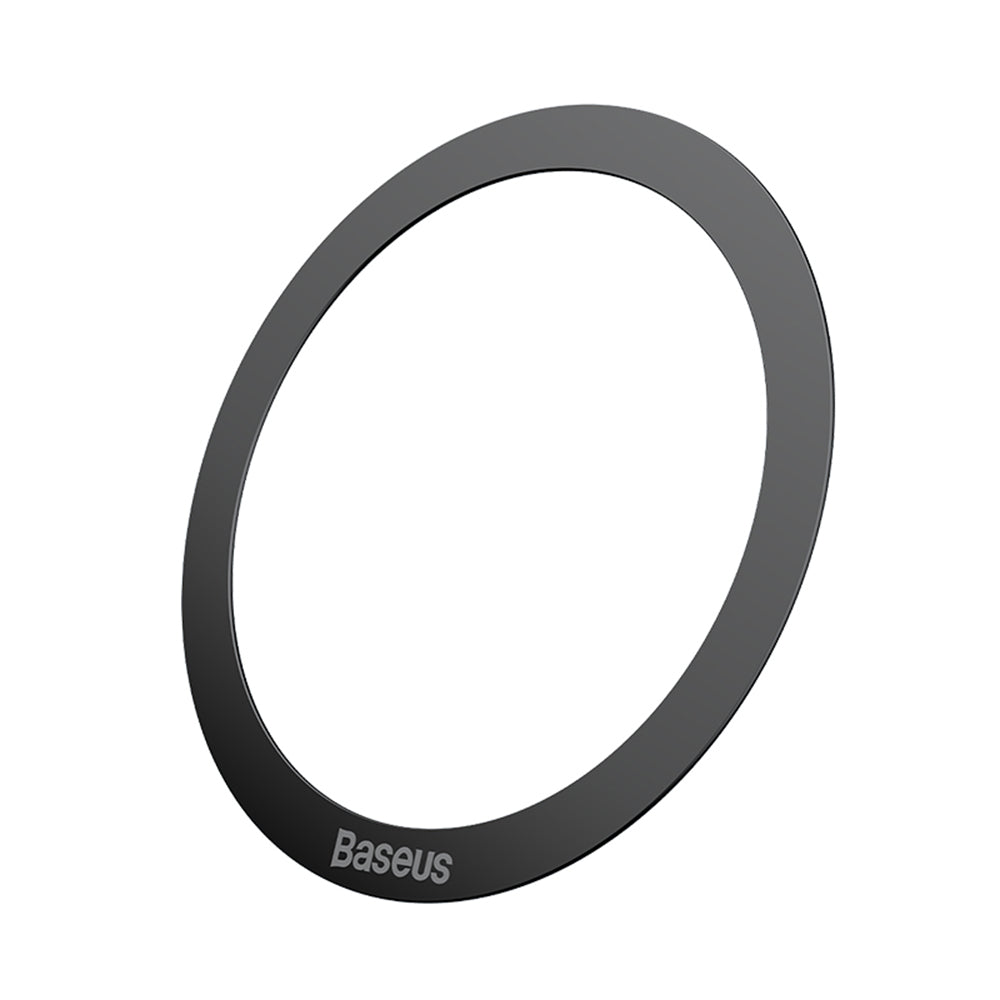 Baseus - (2 pack) Metal Ring Magnetic Series (PCCH000001) - Universal Phone Ring for Samsung, iPhone - Black
