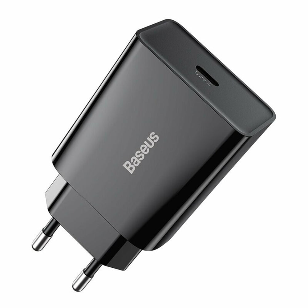 Baseus - Wall Charger Speed Mini (CCFS-SN01) - Quick Charger, Type-C, 20W - Black