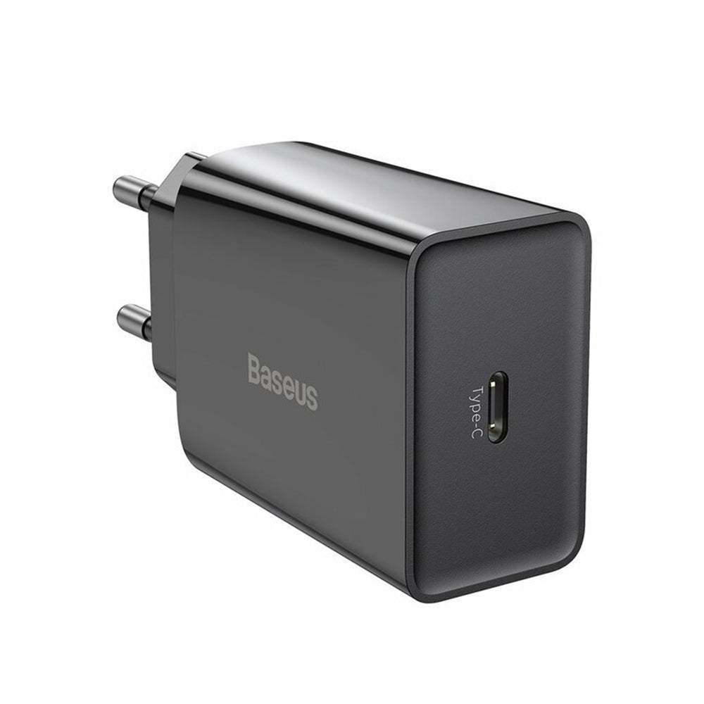 Baseus - Wall Charger Speed Mini (CCFS-SN01) - Quick Charger, Type-C, 20W - Black