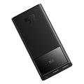 Baseus - Power Bank Star-Lord (PPXJ100001) - 2x USB, Type-C, Micro-USB, 22.5W, 10000mAh, Cable Type-C, 3A, 30cm - Black