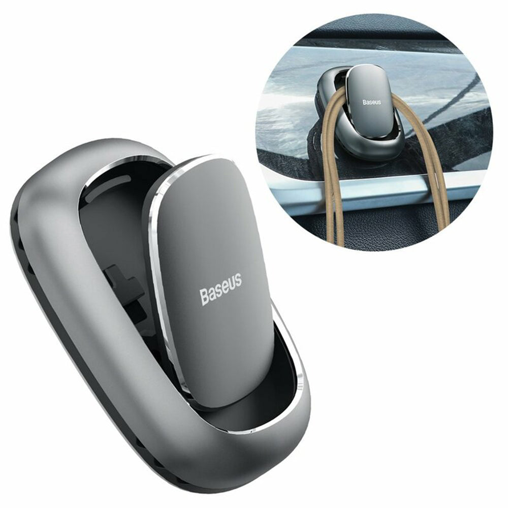 Baseus - (2 pack) Car Organizer Beetle (ACGGJK-0G) - for Saving Space, Multifunctional, Universal - Dark Grey