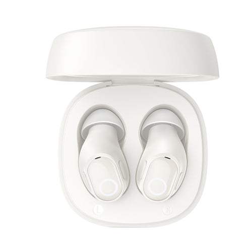 Baseus - Wireless Earbuds Bowie WM02 (NGTW370202) - Bluetooth 5.3, TWS, In-Ear, with Microphone - Creamy White
