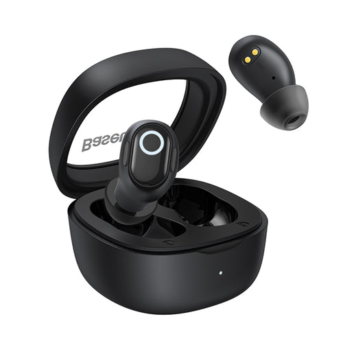 Baseus - Wireless Earbuds Bowie WM02 (NGTW370201) - Bluetooth 5.3, TWS, In-Ear, with Microphone - Black