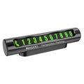 Yesido - Parking Number (C68) - for Dashboard, Fluorescent Digits, Number Hiding, Weather-Resistant, Aluminum Alloy - Bl