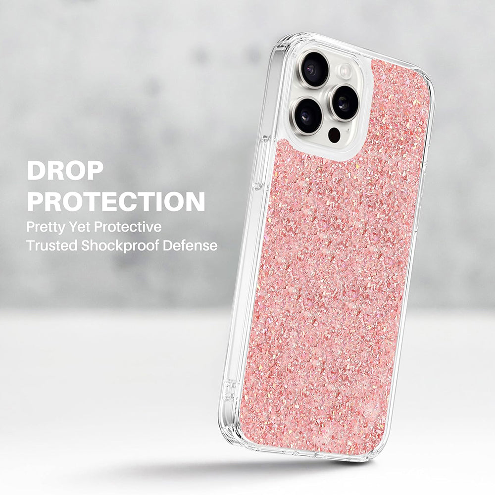 Techsuit - Sparkly Glitter - Xiaomi Poco X6 Pro - Magenta