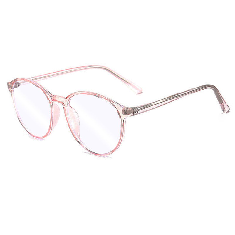 Techsuit - Anti-Blue Light Glasses Reflex TR90 (F8551-C5) - Round - Pink