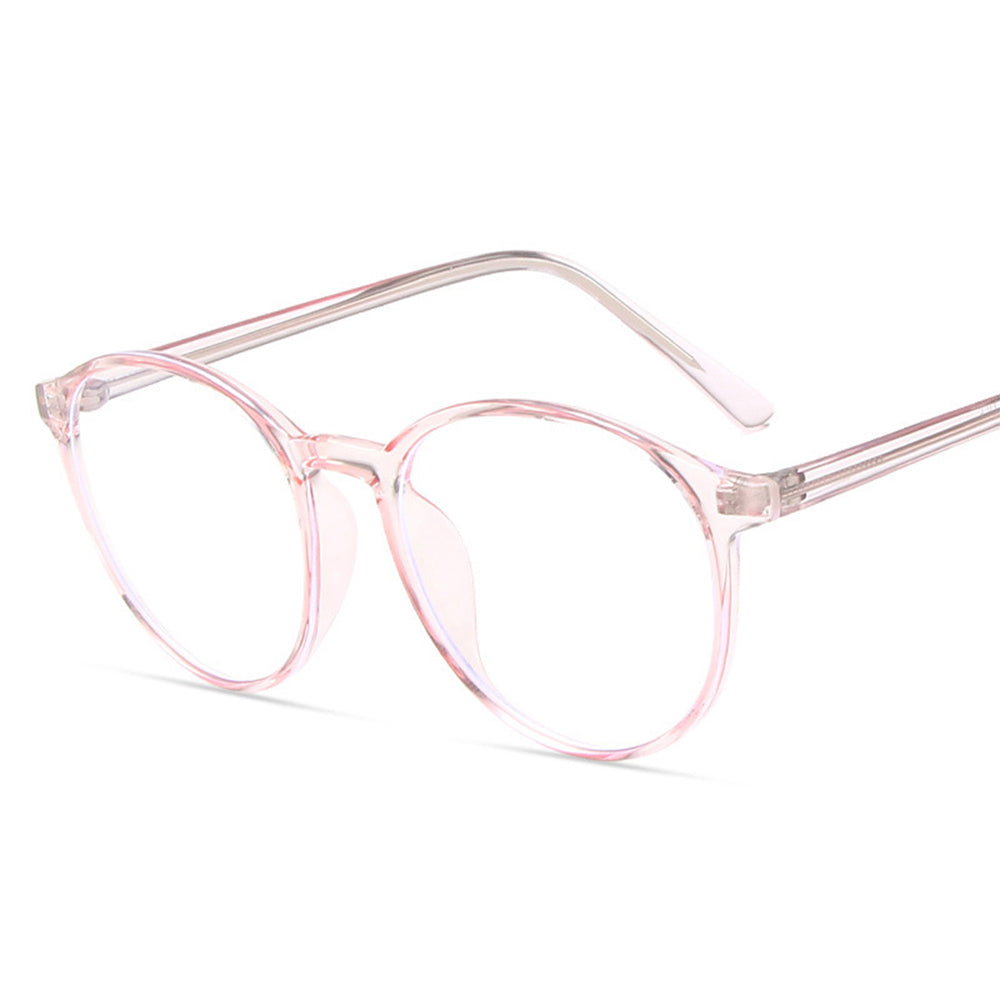Techsuit - Anti-Blue Light Glasses Reflex TR90 (F8551-C5) - Round - Pink