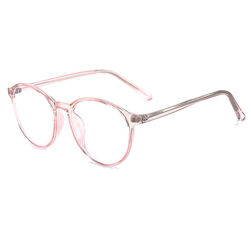 Techsuit - Anti-Blue Light Glasses Reflex TR90 (F8551-C5) - Round - Pink