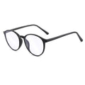 Techsuit - Anti-Blue Light Glasses Reflex TR90 (F8551-C2) - Round - Sand Black
