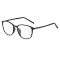 Techsuit - Anti-Blue Light Glasses Reflex PC (F2822) - Round - Sand Black