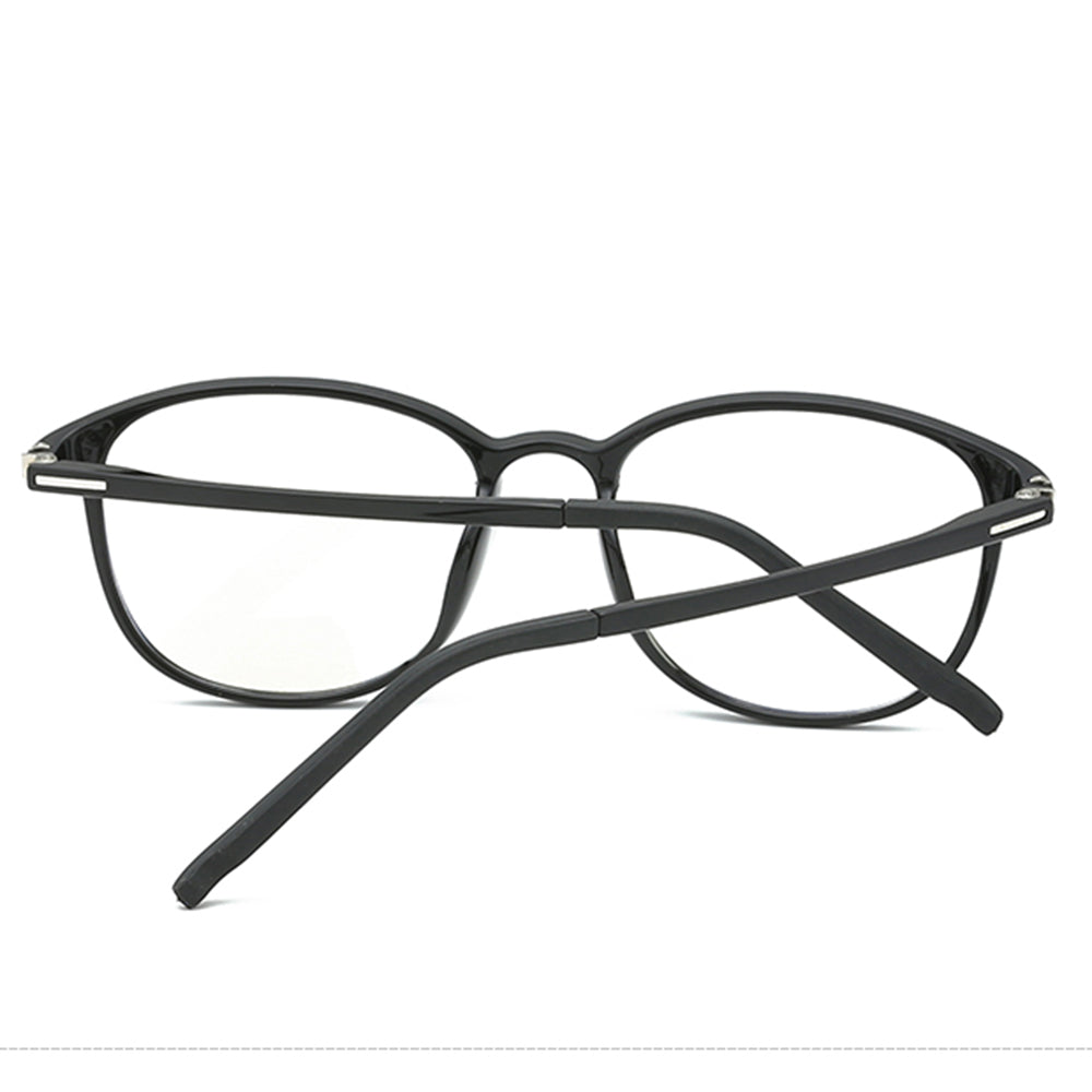 Techsuit - Anti-Blue Light Glasses Reflex PC (F2822) - Round - Sand Black