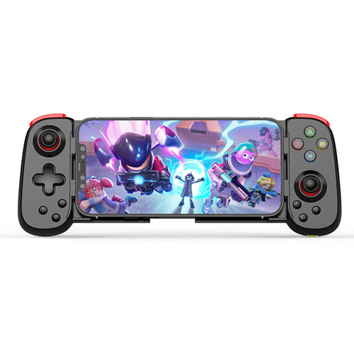 TechSuit Accesoriu gaming Techsuit Wireless Controller (D6 DP), for Phones, Bluetooth, 400mAh, Negru