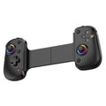 Techsuit - Wireless Controller (BSP-D8 Pro) - for Phones, Tablets (Android, iOS, PS4), Bluetooth, RGB Lights, 400mAh - B