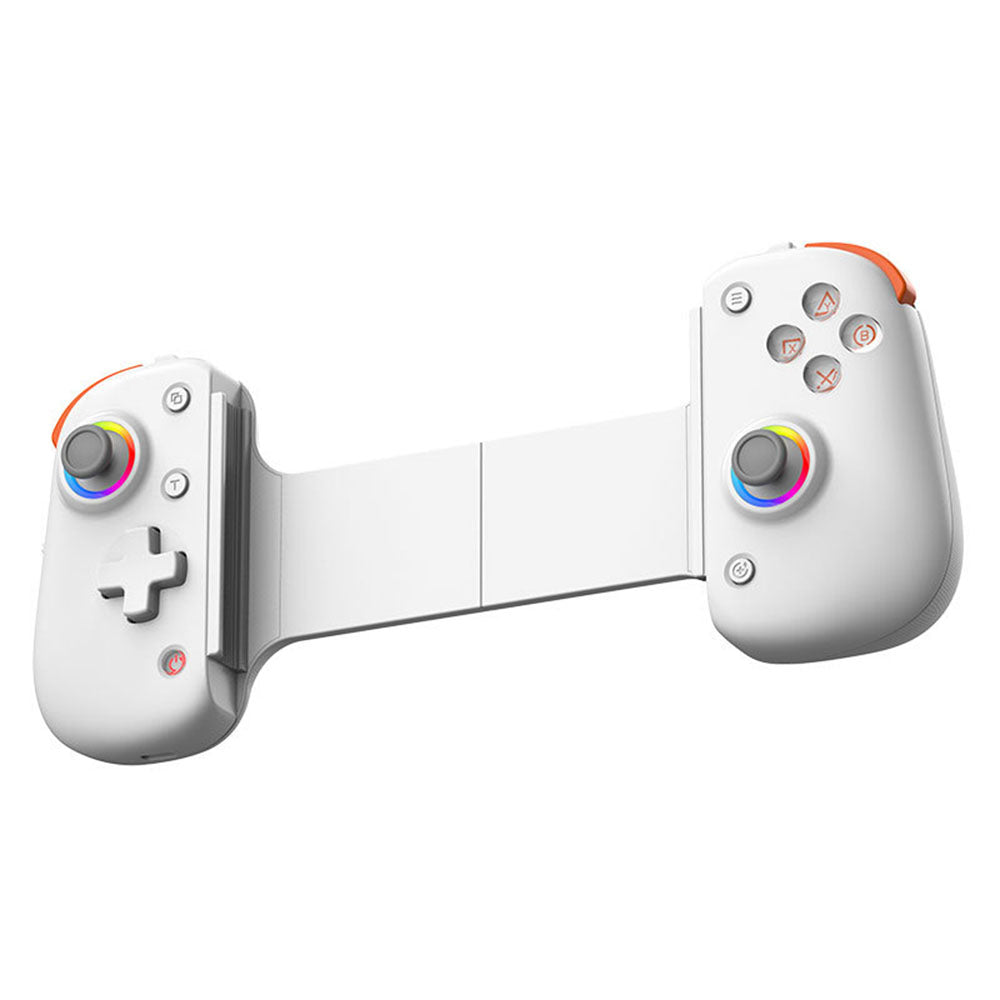 Techsuit - Wireless Controller (BSP-D8 Pro) - for Phones, Tablets (Android, iOS, PS4), Bluetooth, RGB Lights, 400mAh - W