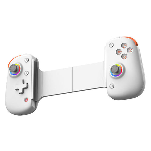 Techsuit - Wireless Controller (BSP-D8 Pro) - for Phones, Tablets (Android, iOS, PS4), Bluetooth, RGB Lights, 400mAh - W