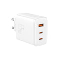 Incarcator Baseus (P10152301213-00), 2x Type-C + USB, 65W, Alb