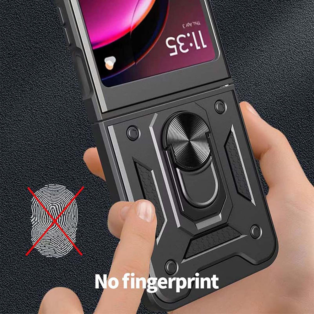 Techsuit - CamShield Series - Motorola Razr 50 / Razr 60 - Black