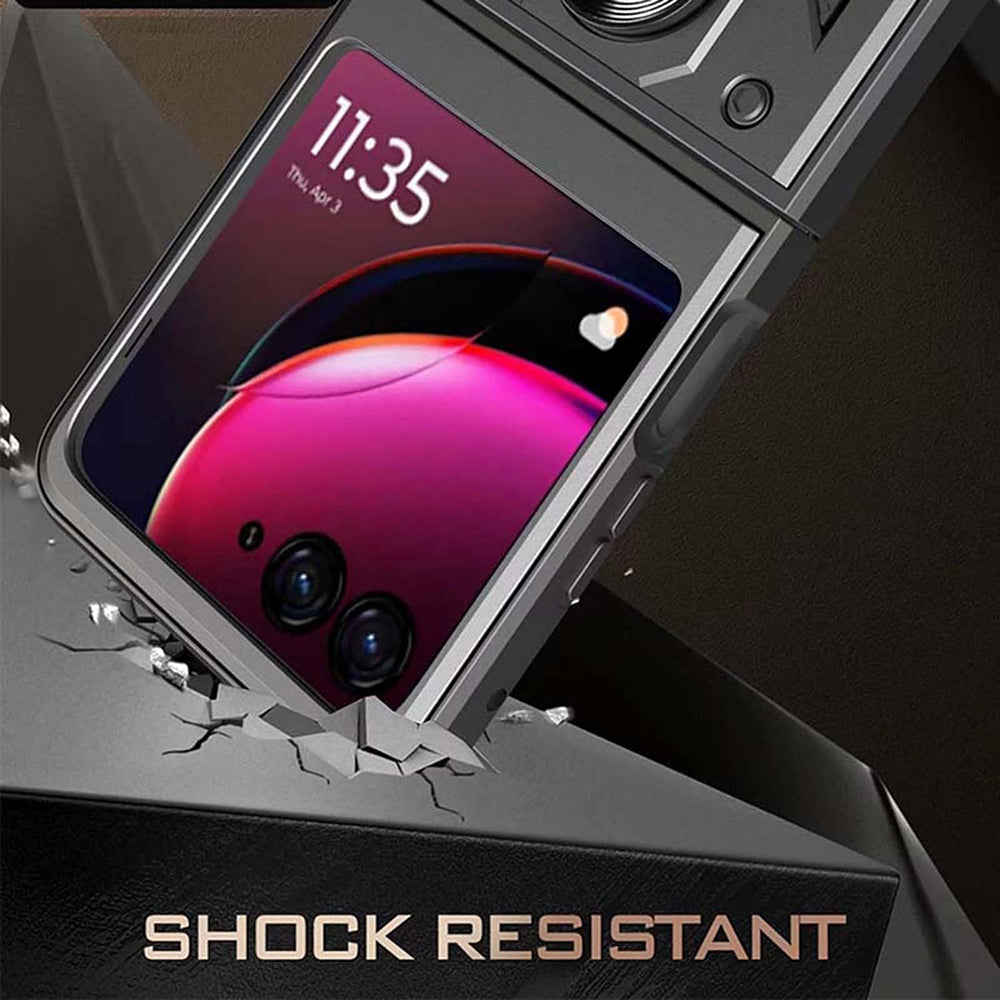 Techsuit - CamShield Series - Motorola Razr 50 / Razr 60 - Black