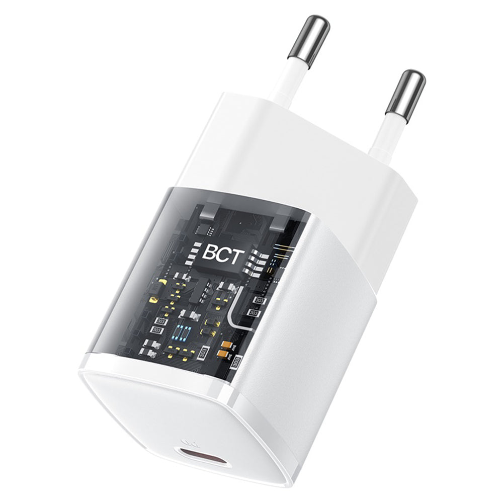 Baseus - Wall Charger Cube Pro (CCXF000302) - Fast Charger, Type-C, 30W - White
