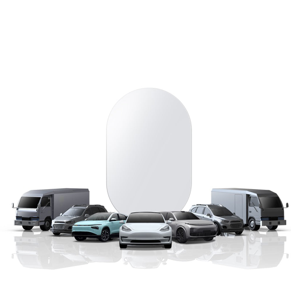 Baseus - (2 pack) Rainproof Film ClearSight (C11853200201-00) - for Car Rearview Mirror, Oval, Waterproof, 0.27mm, 96 x 