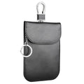 Techsuit - RFID Anti-Theft (AF2) - for Cards & Keys, PU Leather, EMF Blocker - Black