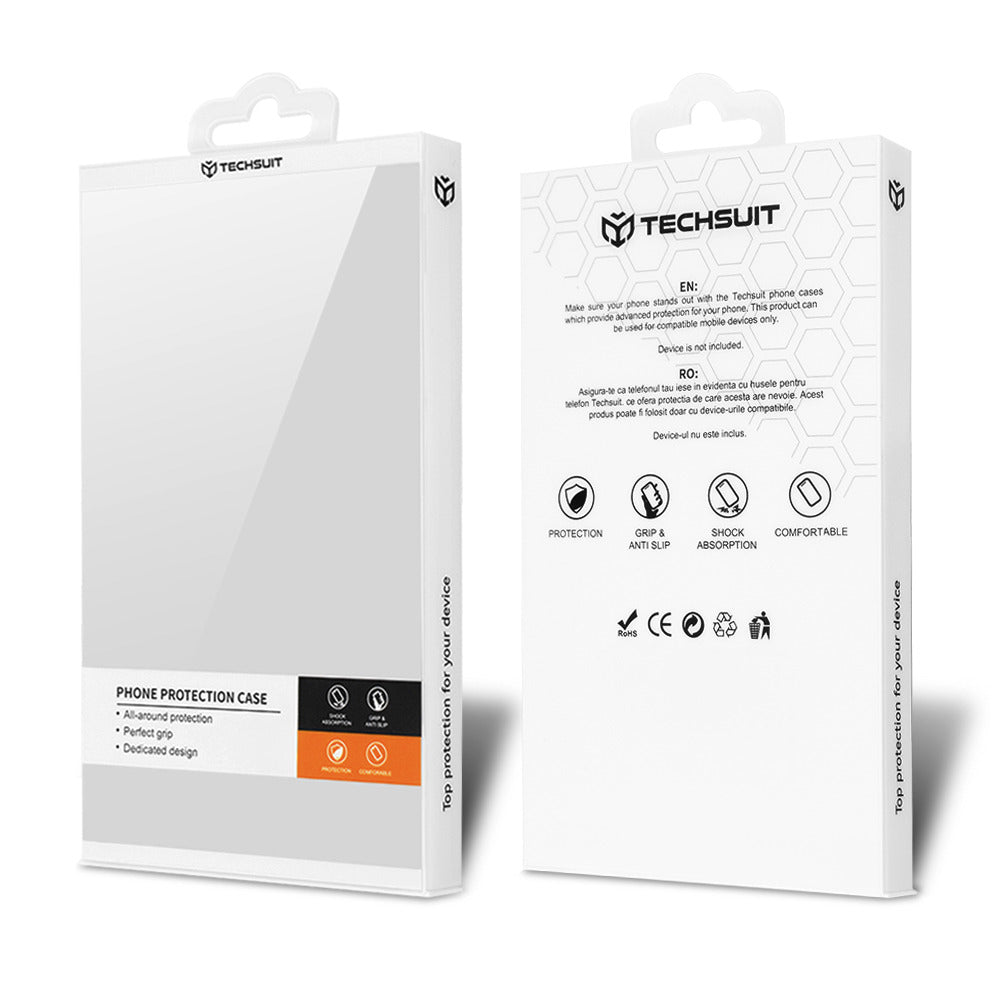 Techsuit - Carbonite FiberShell - Nothing Phone (1) - Red