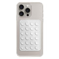 TechSuit Suport Techsuit Phone (SW-PAD), Suction Pad for Selfies, Silicone, Adhesive Mount, Rectangular Shape, Alb