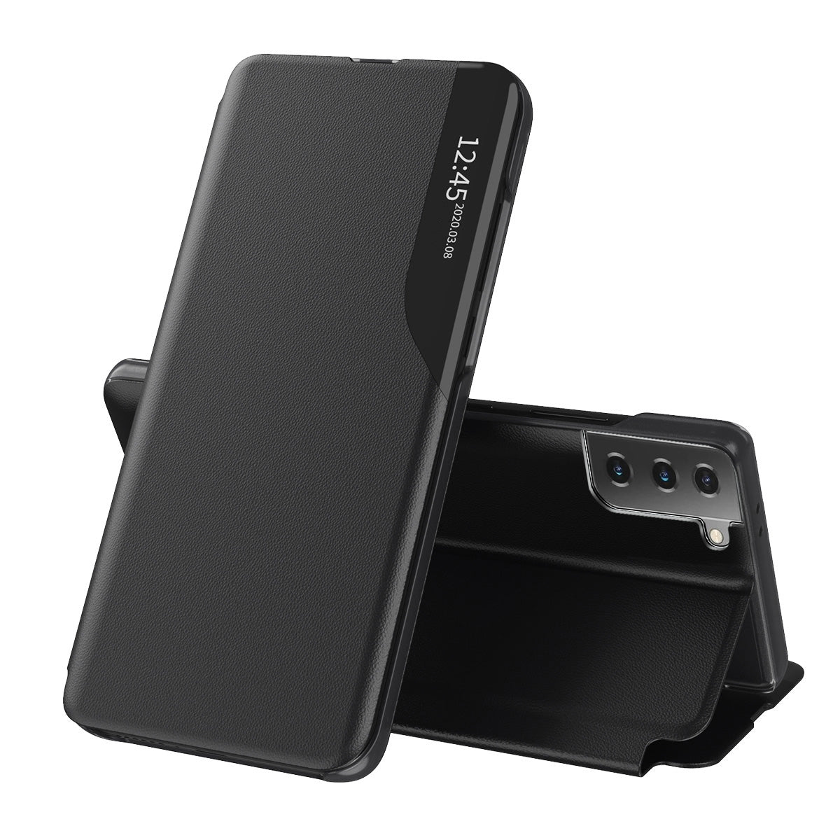 Techsuit - eFold Series - Samsung Galaxy S21 FE 5G - Black