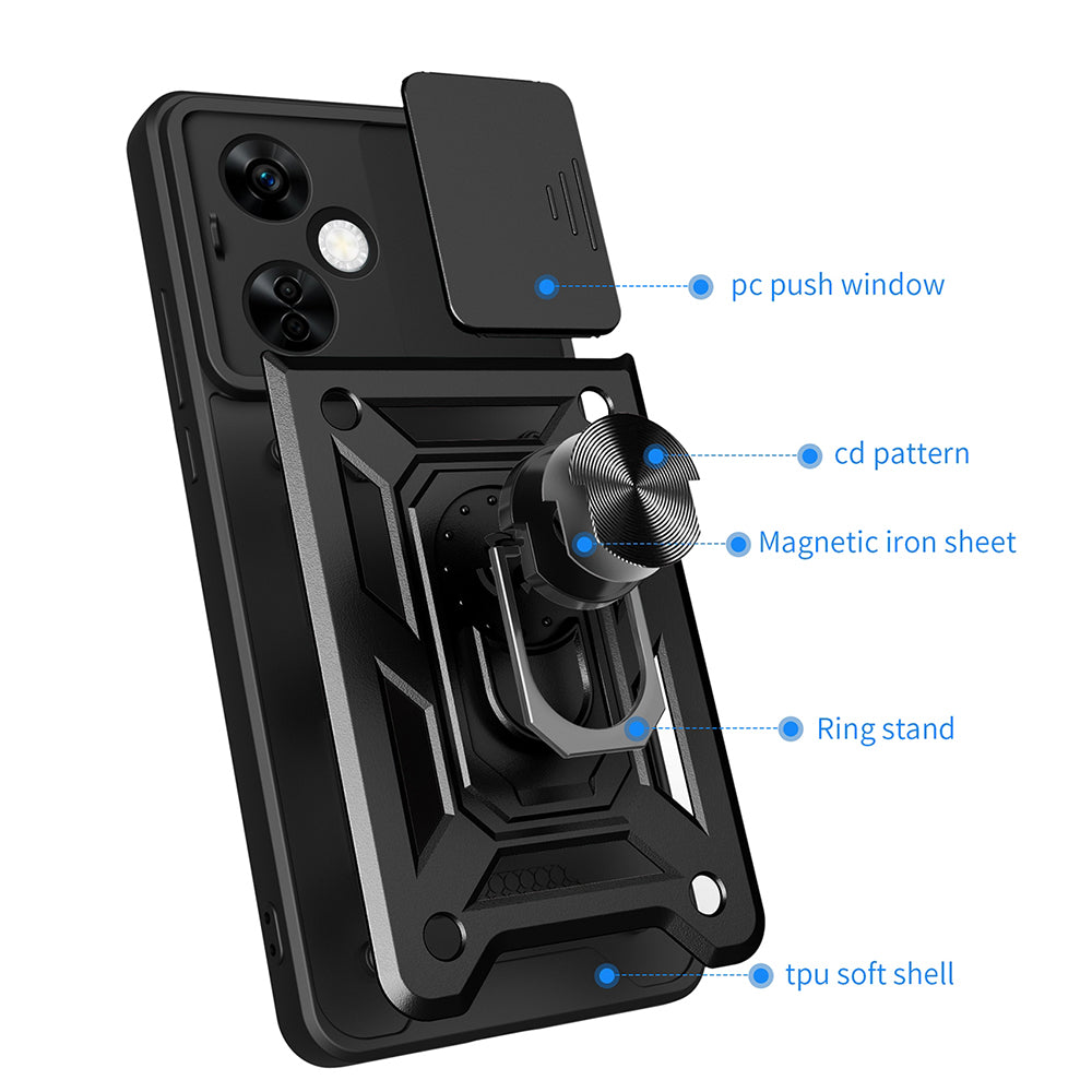Techsuit - CamShield Series - OnePlus Nord CE4 Lite - Rose Gold