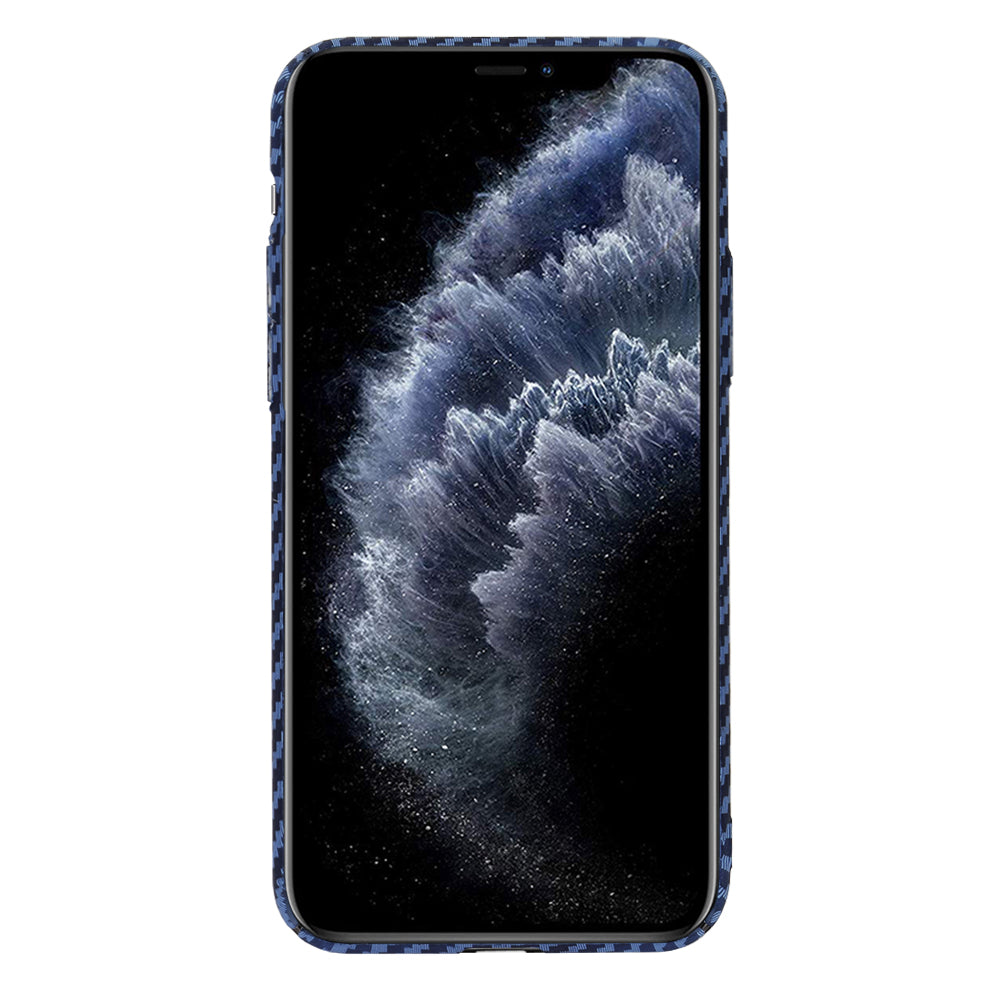 Techsuit - Carbonite FiberShell - iPhone 11 Pro - Cyan