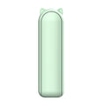Techsuit - Mini Portable Hand Fan (HZ001) - 2000mAH, USB Rechargeable, 3 Speeds Adjustable - Green