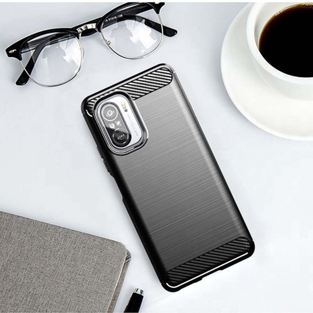 Techsuit - Carbon Silicone - Xiaomi Mi 11i / Poco F3 - Black