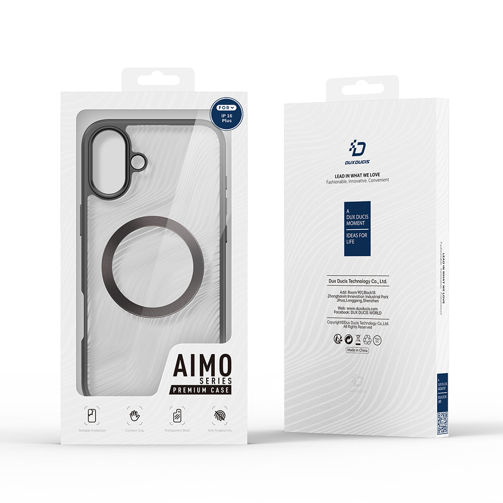 Dux Ducis - Aimo MagSafe Series - iPhone 16 Plus - Black