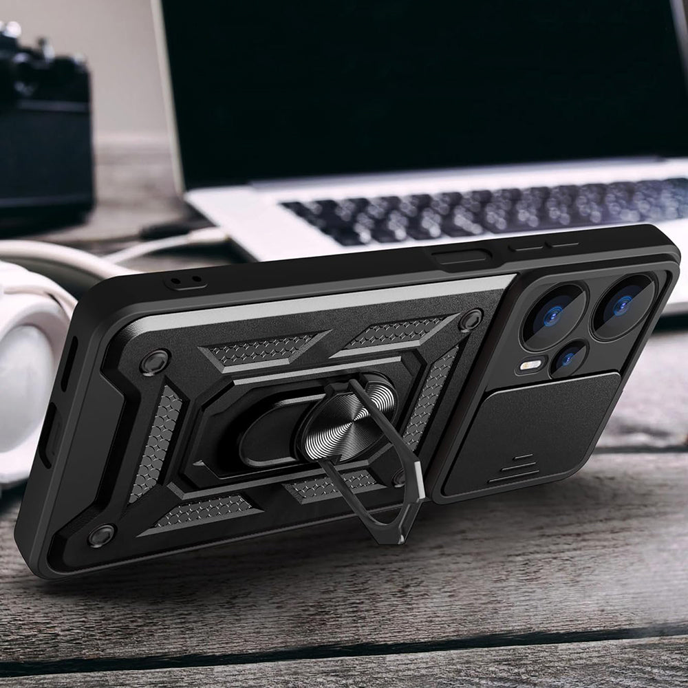 Techsuit - CamShield Series - Realme GT 6 / GT 6T - Black