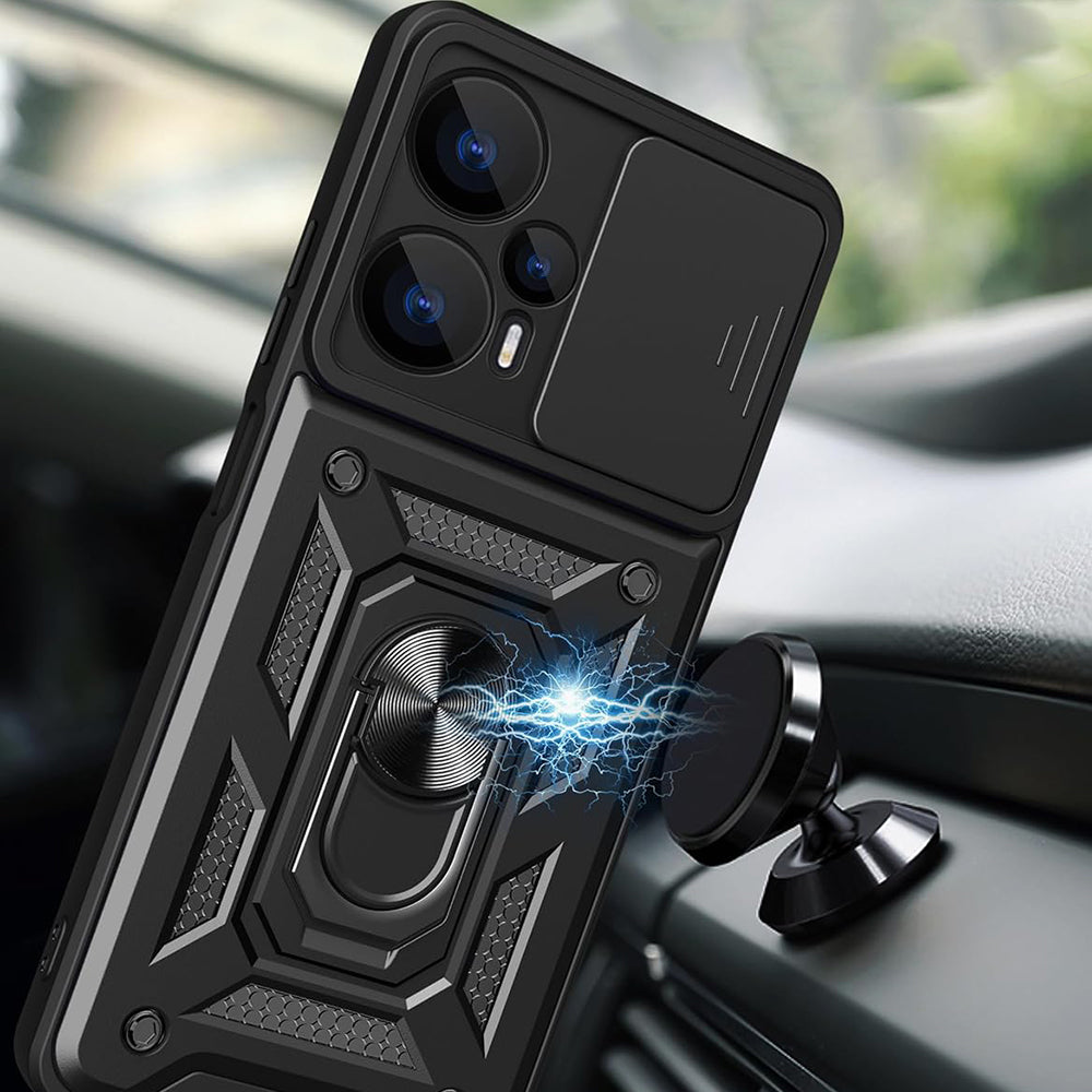 Techsuit - CamShield Series - Realme GT 6 / GT 6T - Black