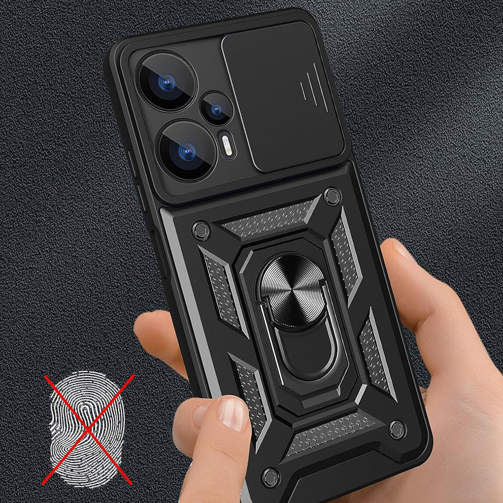Techsuit - CamShield Series - Realme GT 6 / GT 6T - Black